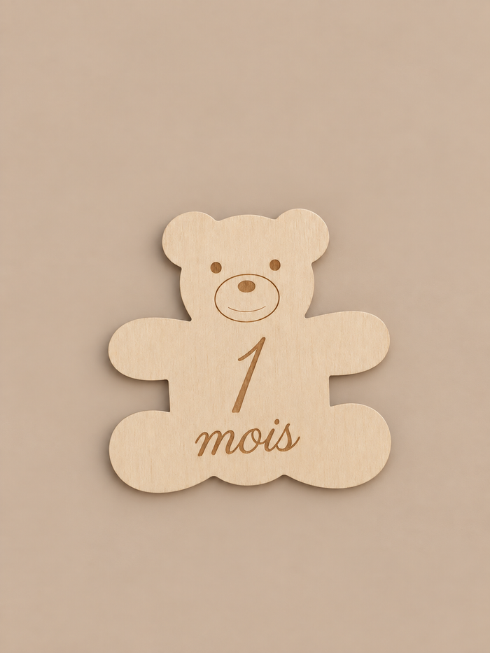 M1 plaque en bois
